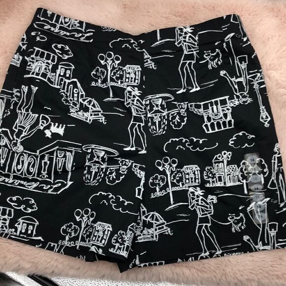 Austin Clothing Co black side zip city print short - Picture 1 of 5